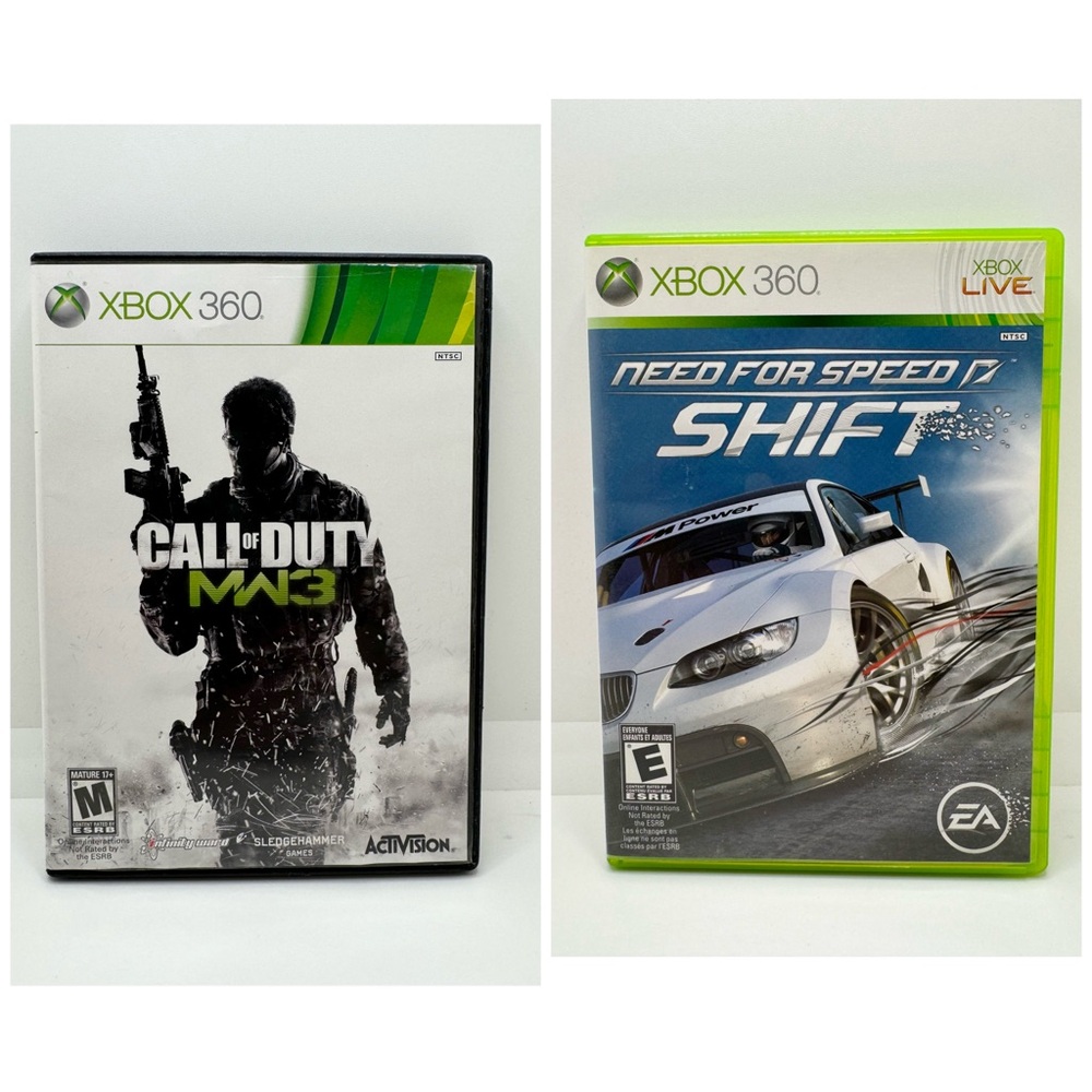 XBOX 360 l Call of Duty  Modern Warfare‎ 3 l Need For Speed Shift